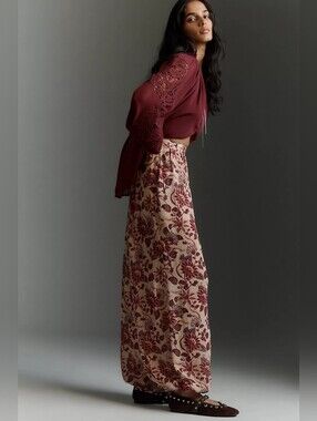 FARM Rio Floral Balloon Pants | Boho Wide Leg Lounge Trousers